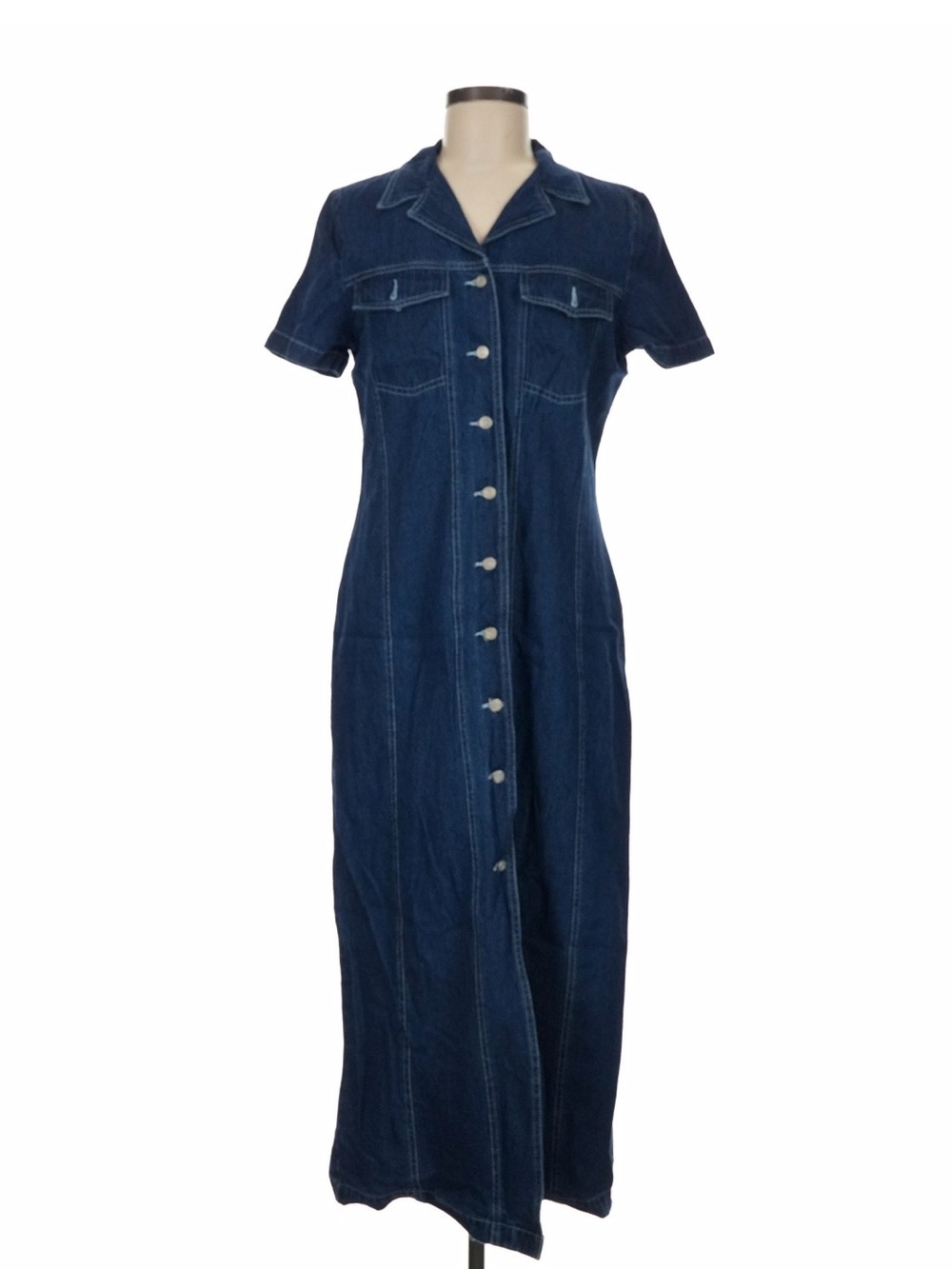 Denim Maxi Dress